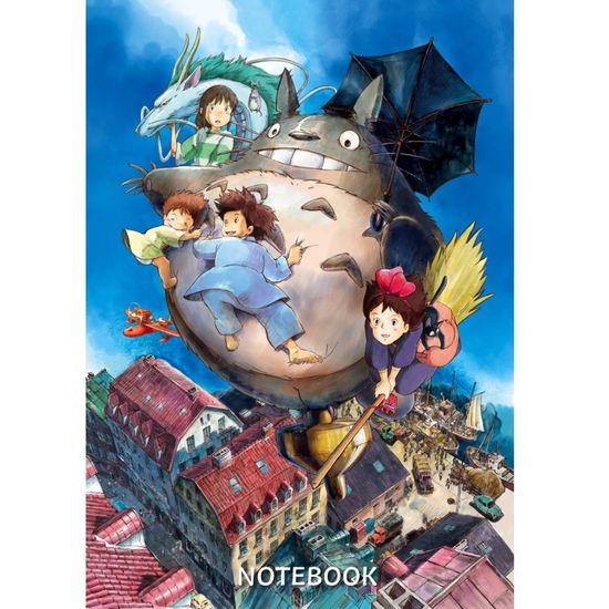 Блокнот Шедевры Хаяо Миядзаки (160 стр., контентный блок)