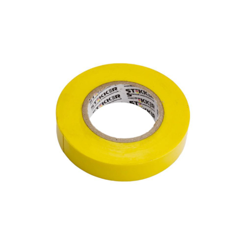 STEKKER INTP01315-20 Изолента ПВХ 15/20 желтая 130мкм (120%) 32831