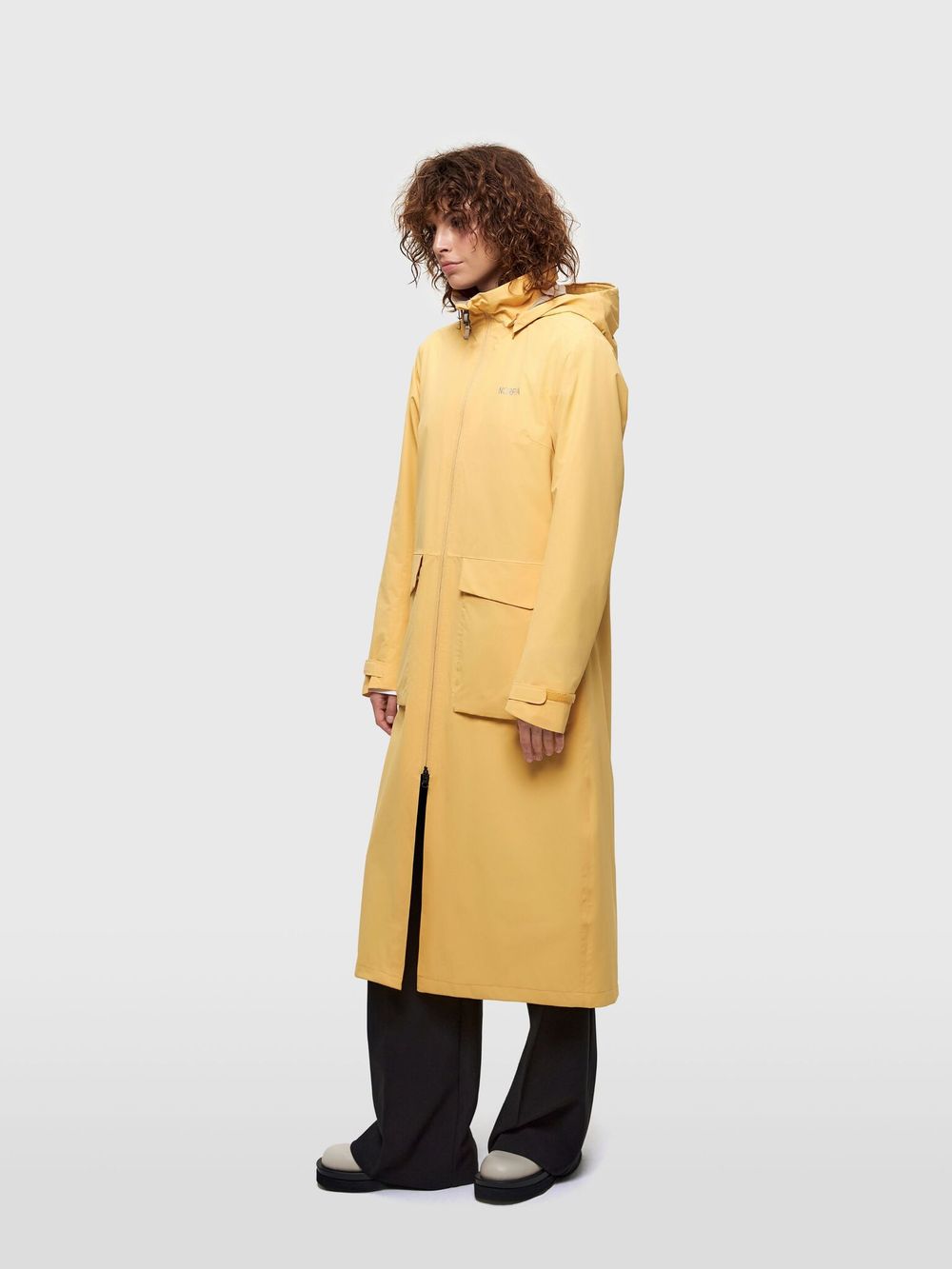Женский плащ SELENGA NORPPA жёлтая дыня