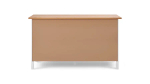 Сервант - аналог IKEA HEMNES / ХЕМНЭС/ ХЕМНЕС / КЫМОР / ИКЕА 157х89х47 см, белый/светло коричневый