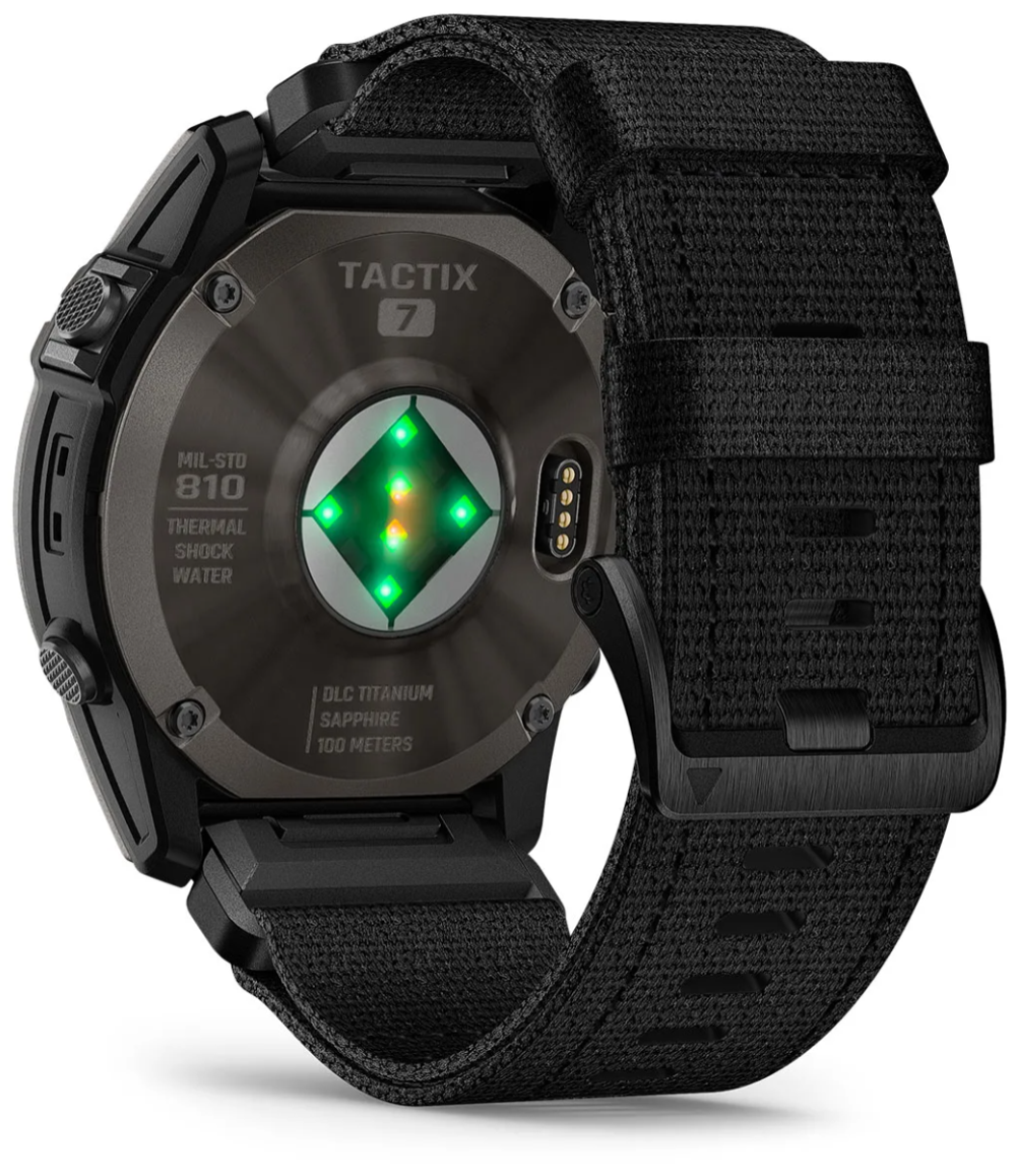 Умные часы Garmin Tactix 7 AMOLED Edition 010-02931-01 нейлоновый ремешок + силикон