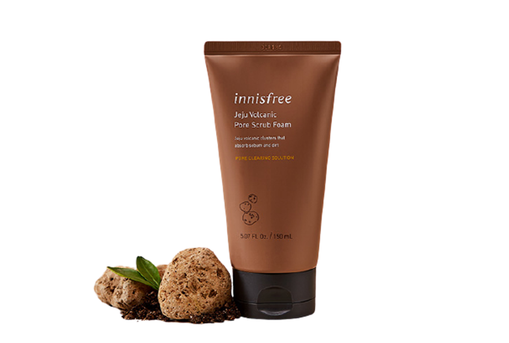 INNISFREE Jeju Volcanic Pore Scrub Foam