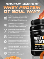 Протеин сывороточный Soul Way со вкусом бисквит с карамелью / 900 гр 30 порций