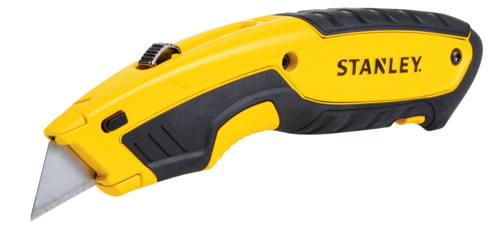 STANLEY, STHT10479-0, Нож универсальный с выдвижным лезвием, желтый