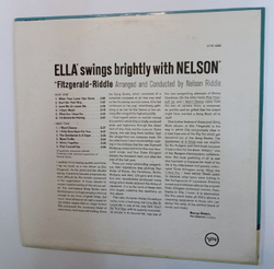 Fitzgerald Riddle Ella Swings Brightly With Nelson (US 1962)