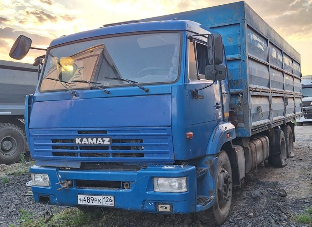 ТехноСтавПрицеп ТР8499 на шасси КамАЗ 65115 6x4 Зерновоз ТР8499 (Дизельный, 11,8 л, 301 л.с., МТ)