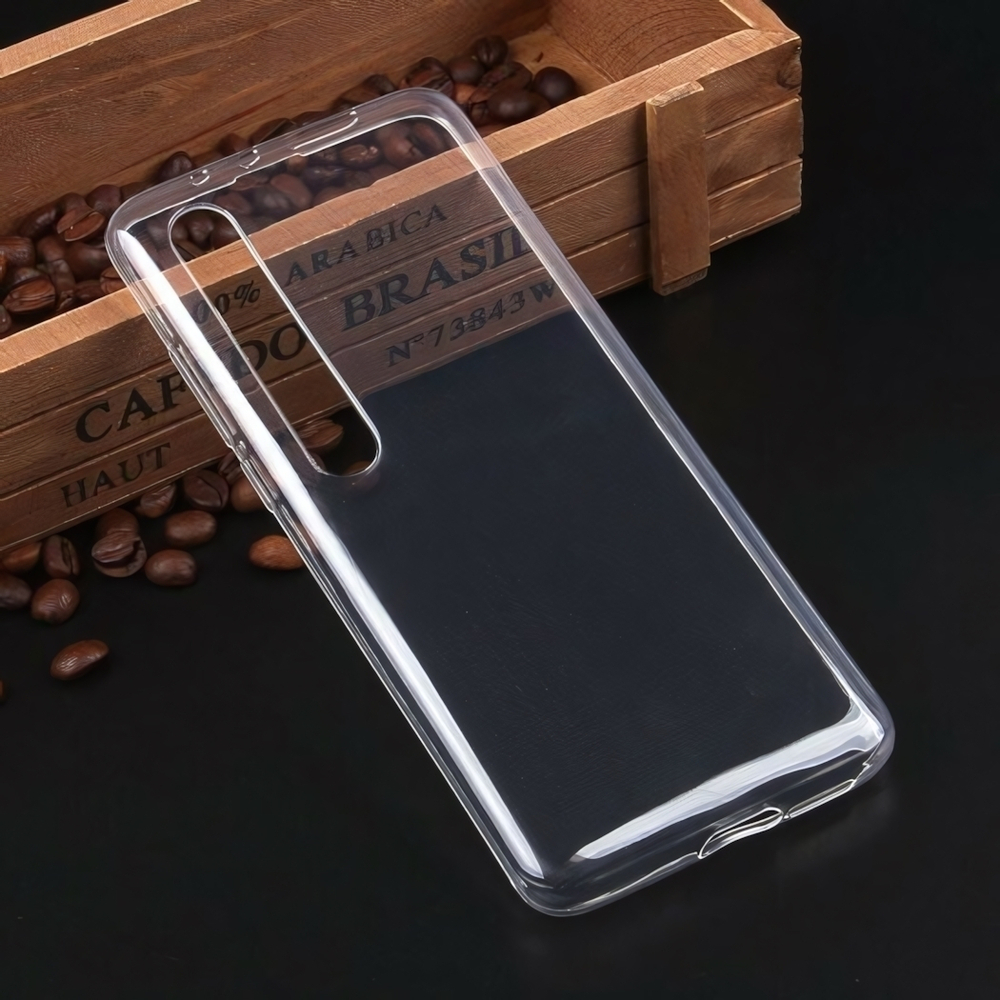 Силиконовый чехол для Xiaomi Mi10/ Mi10 Pro, 1 мм, 008291-1 Прозрачный