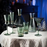 Бокал для шампанского 180мл «VIVALDI» в наборе 6шт, зеленый