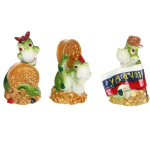 Фигурка новогодняя «Удачная змейка» 3,5*3,5*5,5 см, микс