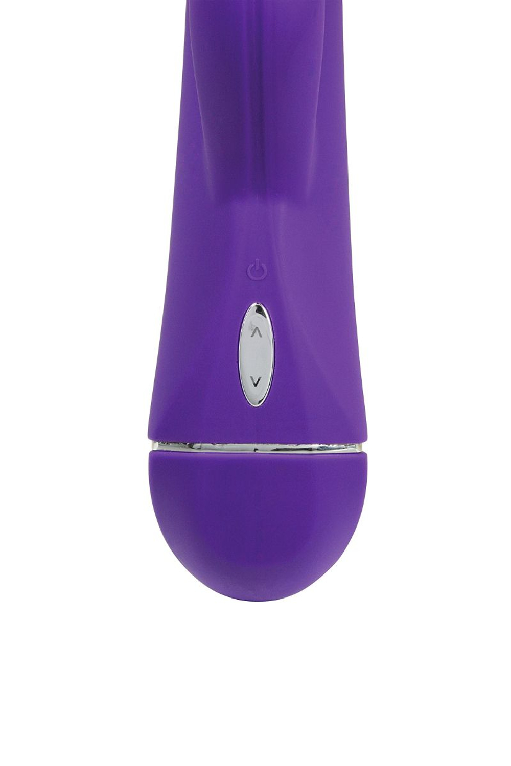 Фиолетовый вибратор OVO K6 с клиторальным стимулятором (Цвет: фиолетовый)