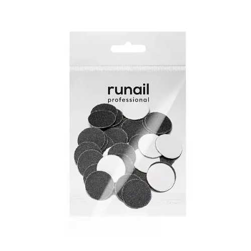 Сменные файлы (цвет: чёрный), размер S (15 мм), 240 грит, 50шт.