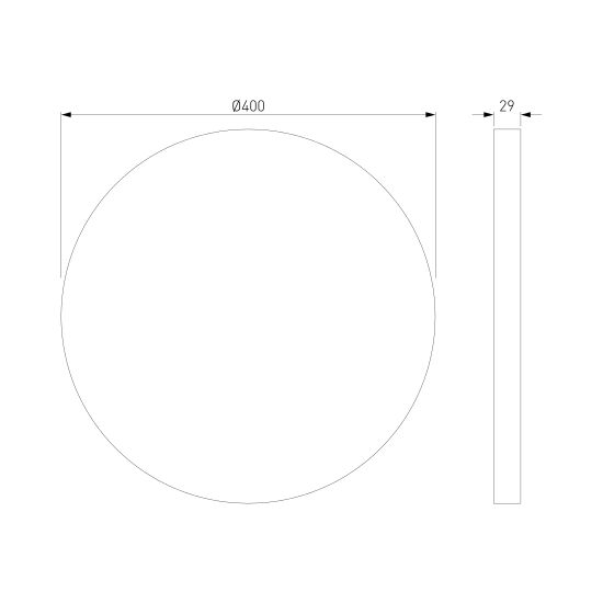 18902/потолочный светильник/ Aqua CCT+DIM IP54