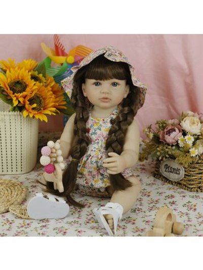 Кукла Реборн виниловая LifeReborn 55см (LR-032)