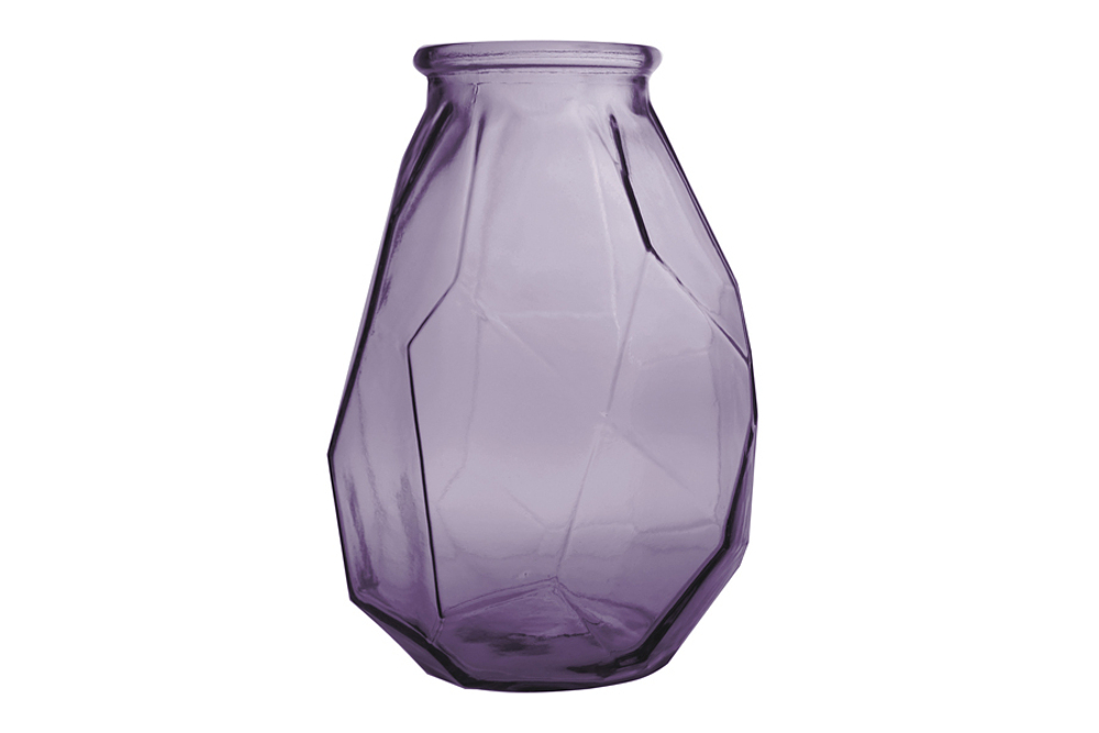 Ваза 35см San Miguel Origami сиреневая