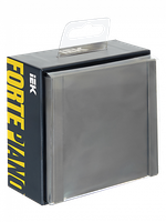 FORTE&PIANO Выключатель 1-клавишный 10А FP501 сталь IEK