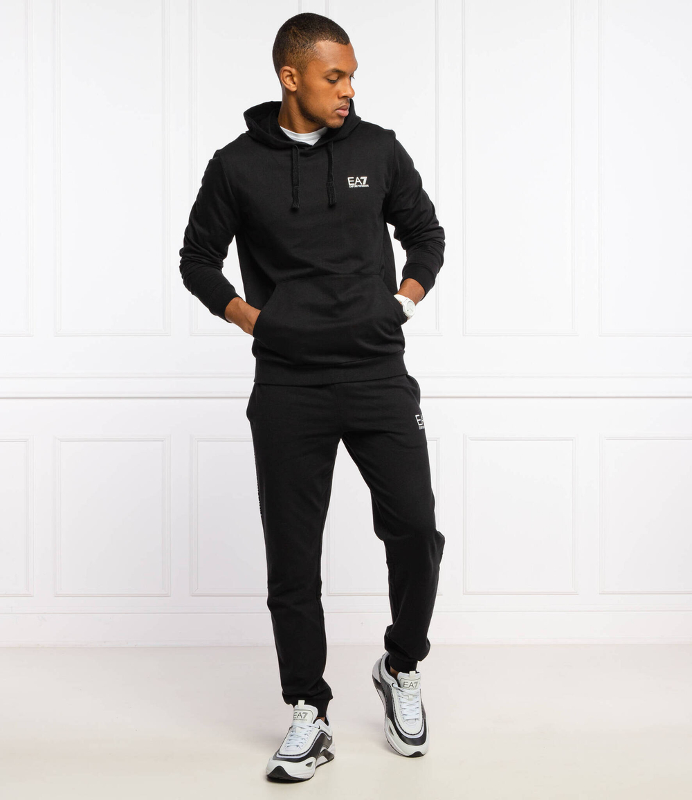 Худи EA7 - черный(8NPM04 PJ05Z)
