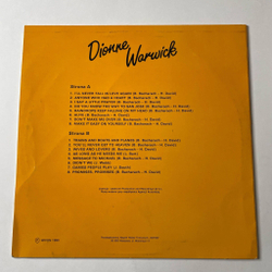 Винтажная виниловая пластинка LP Dionne Warwick Zlote Przeboje (Польша 1990)