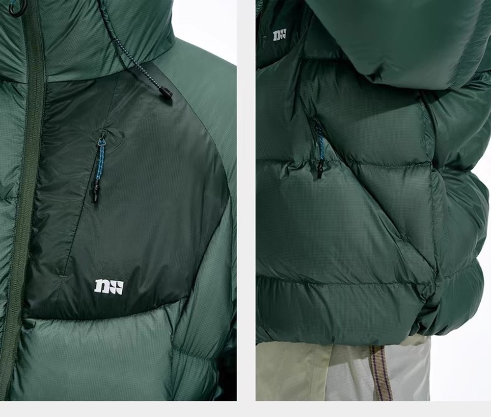 Пуховик NOTHOMME 800 Fill Power Green