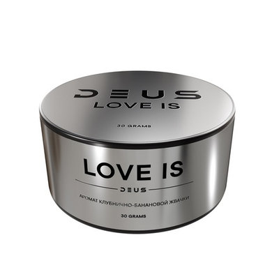 Deus - Love Is (Клубнично-банановая жвачка), 30 гр