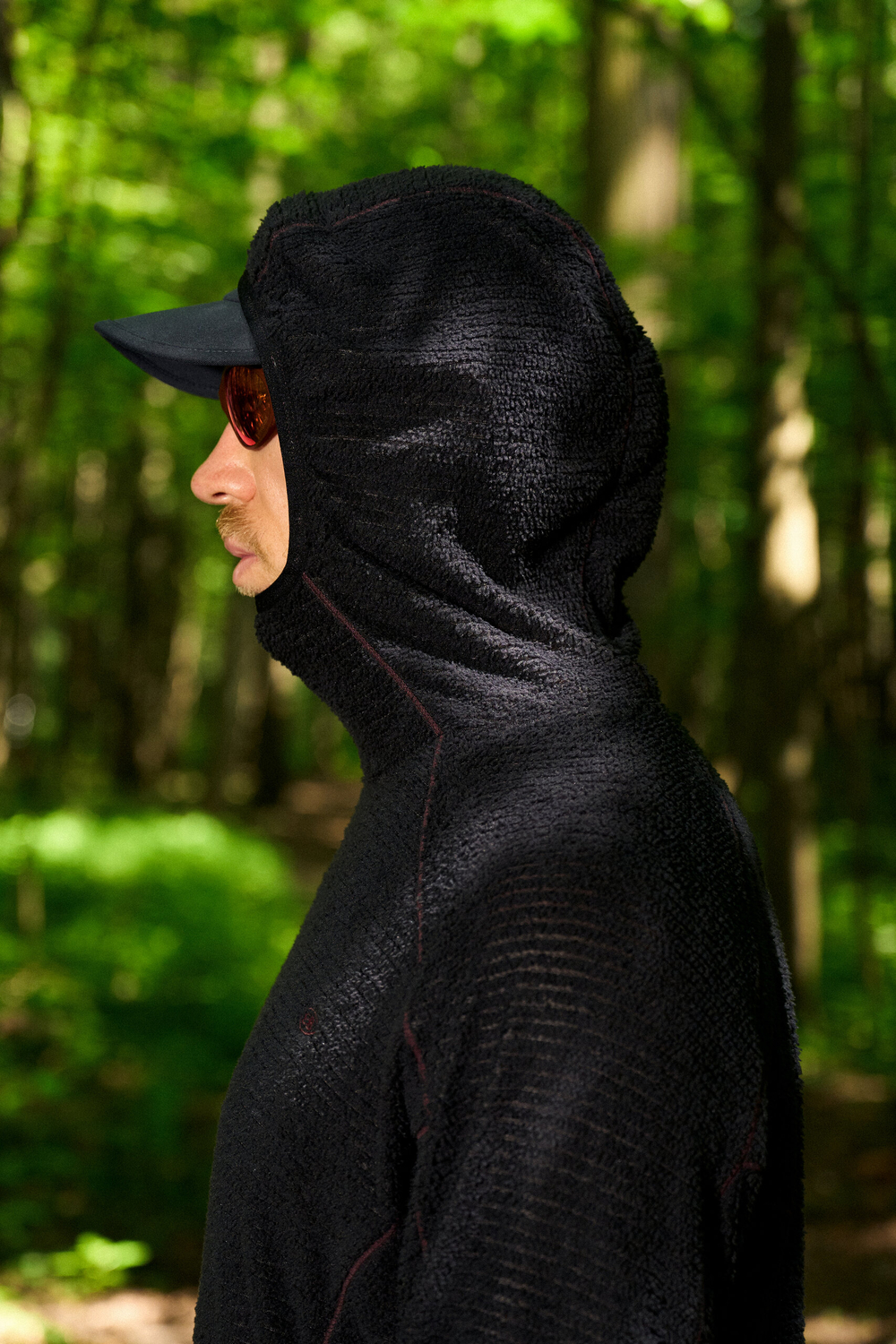 Худи Blue Monte Lightweight Hooded Fleece Shirt "Udo Grey Black"
