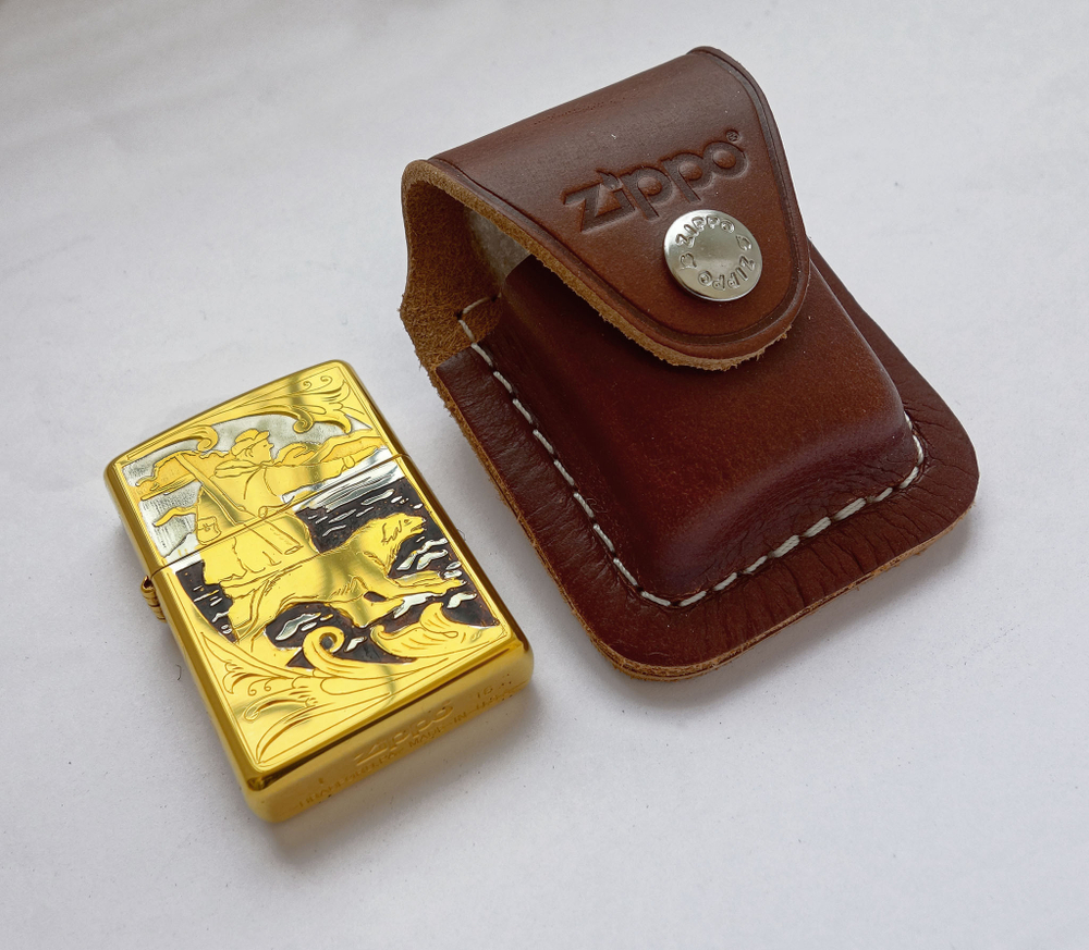 Бензиновая зажигалка Zippo "Охотник"