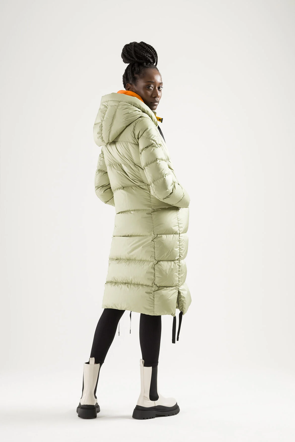 Пальто жен. Parajumpers PANDA-W 202 лайм