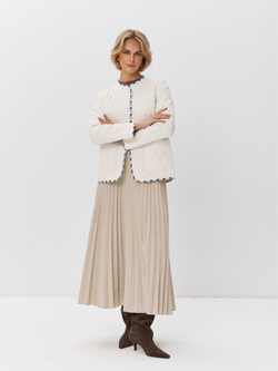 Куртка-жакет стеганая шанель на кнопках