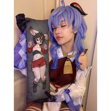 Мини дакимакура фурри Кролик мальчик арт. M1286, 60х20 см