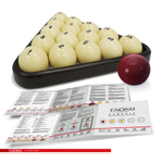 Шары TAO-MI GENESIS 68 мм Бордовый биток