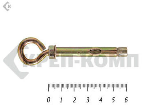 Анкер с кольцом м6 8х 60 (5шт)