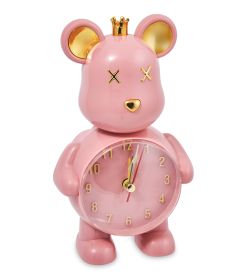 GAEM Art CL-09/1 Будильник «Медвежонок» розовый