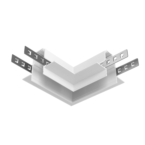 Коннектор угловой встраиваемый под ГКЛ 12,5мм Maytoni Exility TRA034CL-42.12W