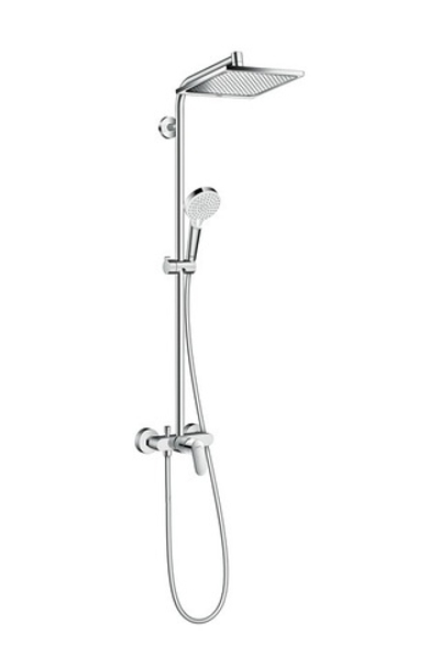 Душевая система Hansgrohe Crometta E 240 1jet Showerpipe 27284000