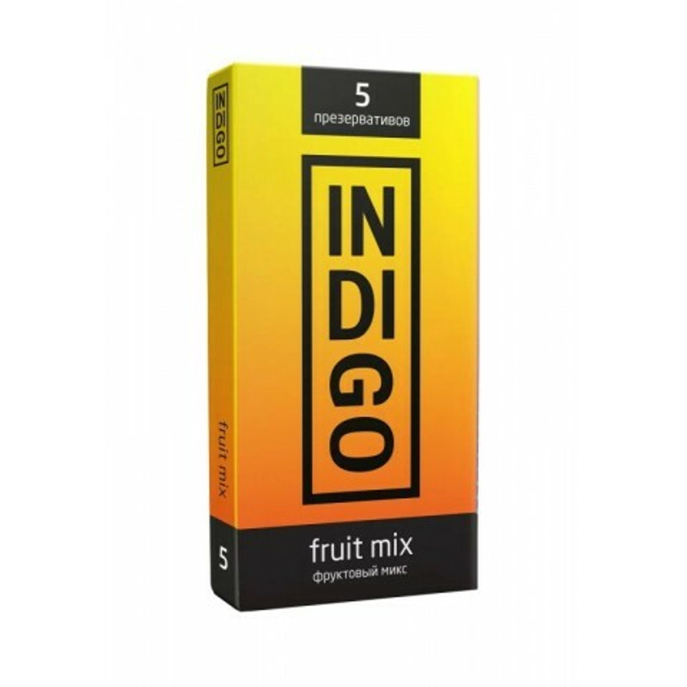 Презервативы INDIGO FRUITMIX № 5 фруктовый микс (5 шт.)