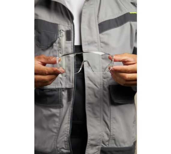 Открытые защитные очки Delta Plus PITON2 с прозрачной линзой PITO2IN