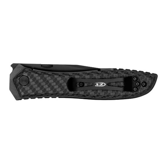 Складной нож Zero Tolerance 0640BLK c клинком из стали CPM-20CV, рукоять титан / карбон