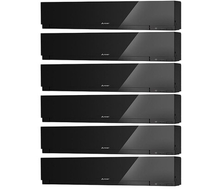 Mitsubishi Electric MXZ-6D122VA/MSZ-EF22VEB/MSZ-EF22VEB/MSZ-EF22VEB/MSZ-EF22VEB/MSZ-EF22VEB/MSZ-EF22VEB