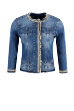 джинсовая куртка Liu Jo - голубой(UXX039 D4128)