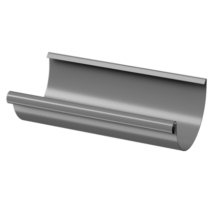 Docke STAL PREMIUM Желоб полукруглый D125 3 м (Графит 7024)