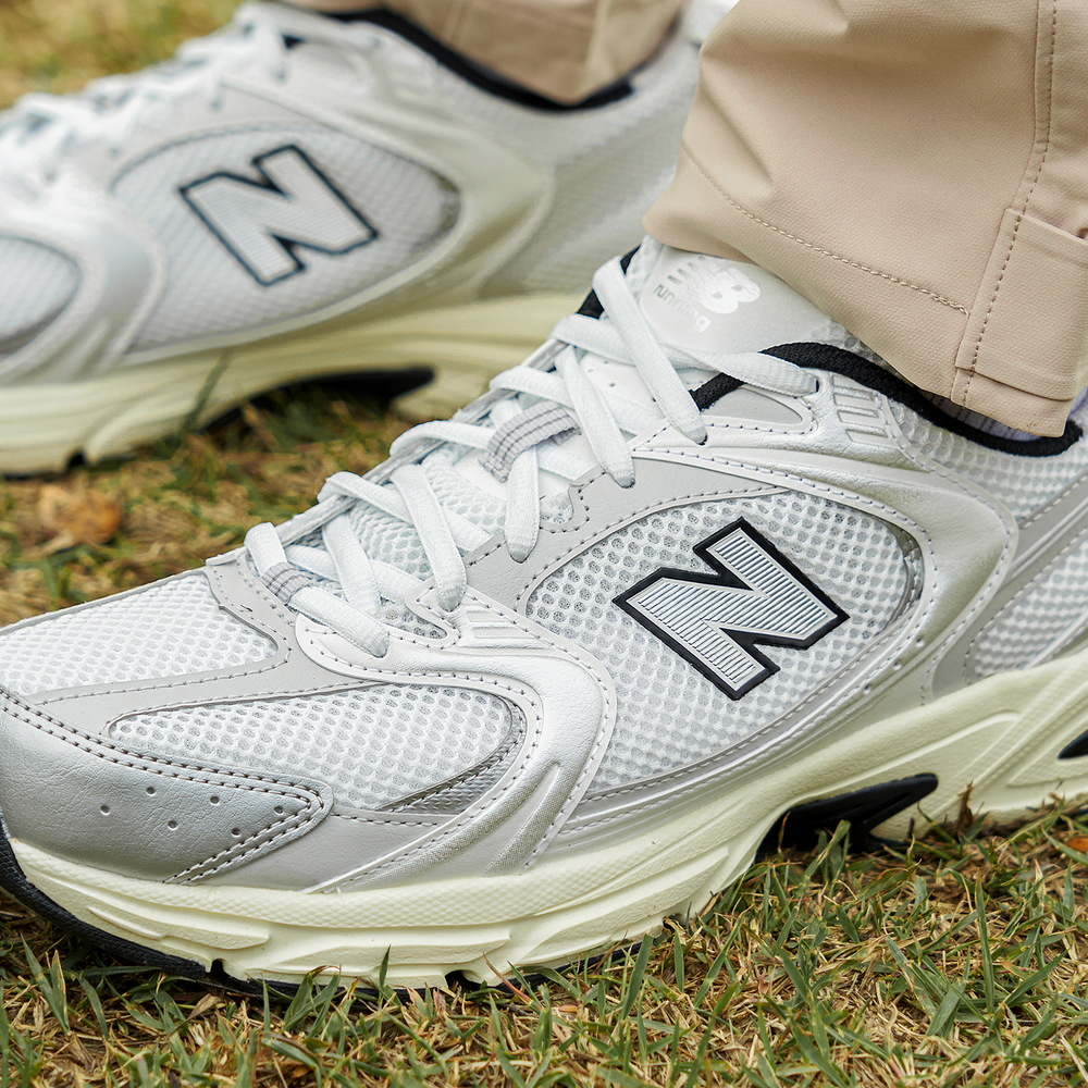 530 New Balance 'White Metallic Silver'