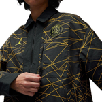 Баскетбольная женская куртка Jordan x PSG Jacket Black