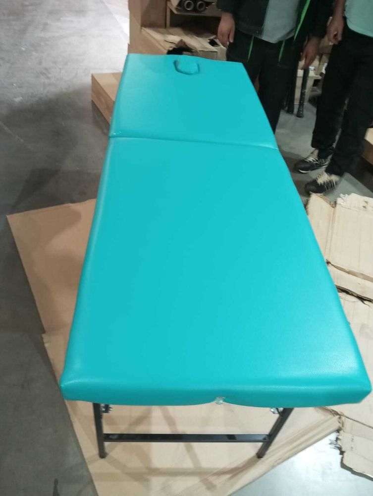 Массажный стол Relax optima бирюзовая кожа УЦЕНКА №75