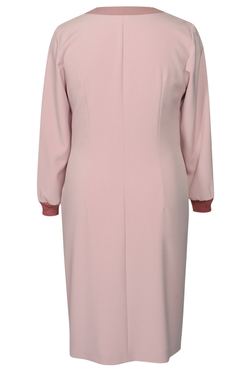Офисное платье Mila Bezgerts 2656АЕ, цвет Розовый, размер 52-164