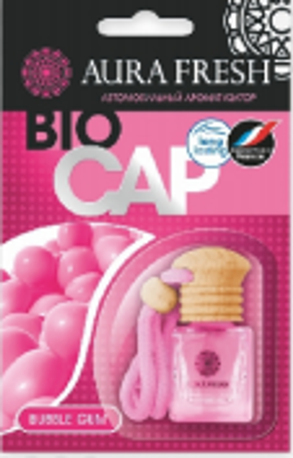 Аром-р AURA FRESH BIO CAP Bubble Gum