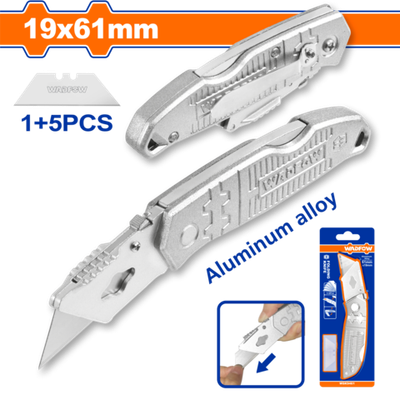 Нож складной 173 мм (19х61мм) (12/144) WADFOW WSK9461