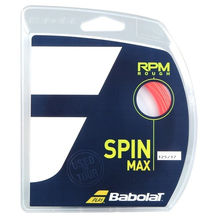 Струны для тенниса BABOLAT RPM BLAST ROUGH RED Сеты (1 натяжка) 11 м