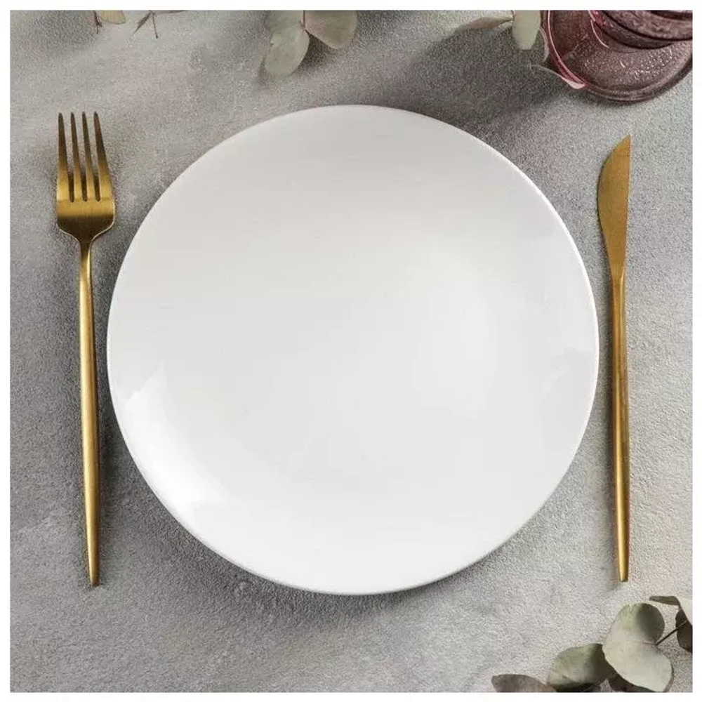 Тарелка обеденная White Label, 22,5 см