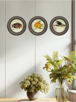 Картины на стену интерьерная на холсте 3 шт 17.5 см