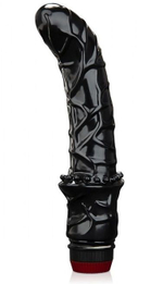 Черный вибромассажер простаты 6" Premium Prostate Massager