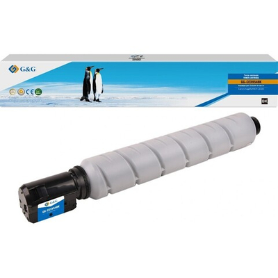 Тонер-картридж G&G, аналог Canon C-EXV54BK для imageRUNNER C3025i черный (15.5K)